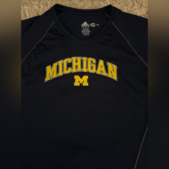 University of Michigan Women's Top Adidas - Picture 3 of 8